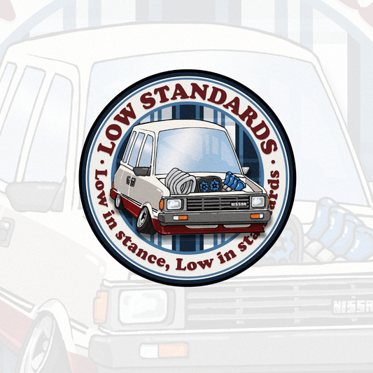 PRAIRIE - ROUND - STICKER