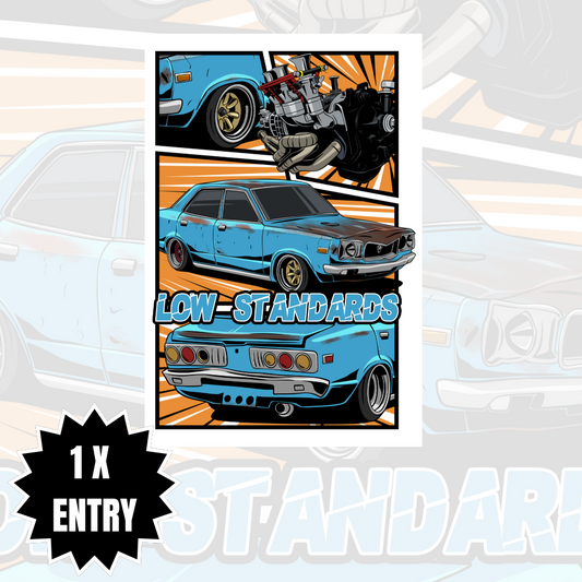 RX3 MANGA - STICKER